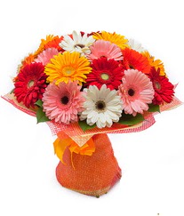 Renkli gerbera buketi  Bursa osmangazi online çiçekçi , çiçek siparişi 