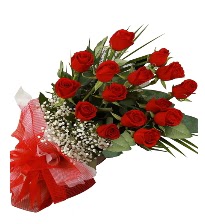 15 kırmızı gül buketi sevgiliye özel  çiçek siparişi Bursa karacabey çiçek yolla 