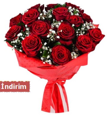 12 Adet kırmızı aşk gülleri  Bursaya çiçek yolla orhangazi çiçek satışı 