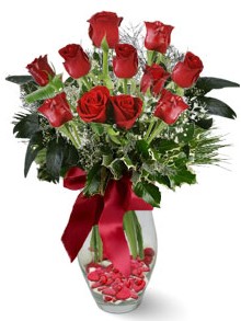 9 adet gül  Bursa osmangazi internetten çiçek satışı  kirmizi gül