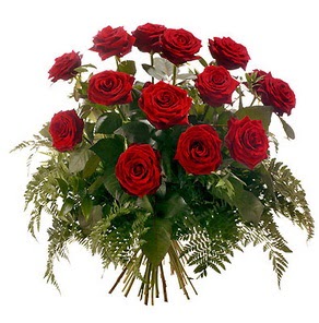  Bursa osmangazi internetten çiçek satışı  15 adet kırmızı gülden buket