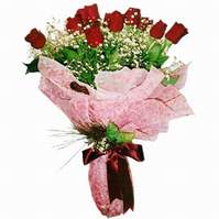  Bursa çiçek gönder nilüfer çiçek siparişi vermek  12 adet kirmizi kalite gül