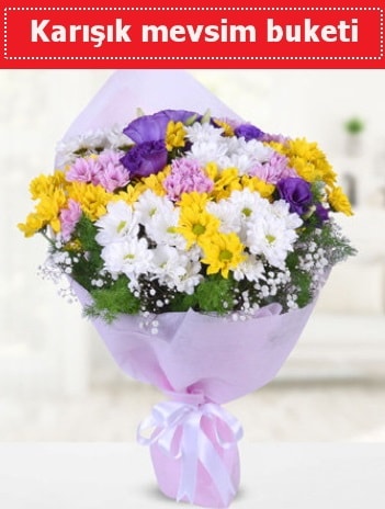 Karışık Kır Çiçeği Buketi  Bursa iznik hediye sevgilime hediye çiçek 